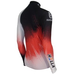 Combinaison de biathlon et de ski de fond Löffler Team Austria noir-rouge-blanc